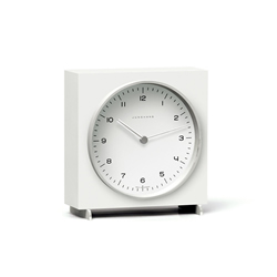 Table Clock White